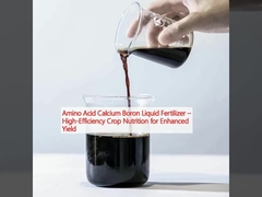 Fertilisant liquide à base d'acides aminés, de calcium et de bore
