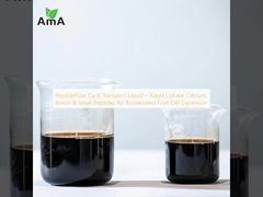 PeptideFlow Ca-B Transport Liquide – Absorption rapide de calcium, bore et petits peptides pour l'expansion accélérée des cellules fruitières