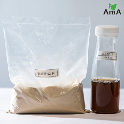 H2SO4 Hydrolysate Nitrogen Water Soluble Fertilizer Amino Acid Powder 45% No Chloride