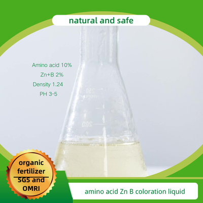 Amino Acid Zinc Boron Coloring Converting Organic Functional Fertilizer For Plant Fruits