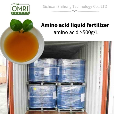 Water Soluble Fertilizer Enzymatic Hydrolysis Of Amino Acid 50% Liquid Foliar 8-0-0