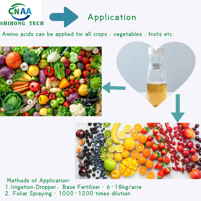 60% Vegetable Amino Acid Organic Fertilizer For Agriculture Nutrients Supplement