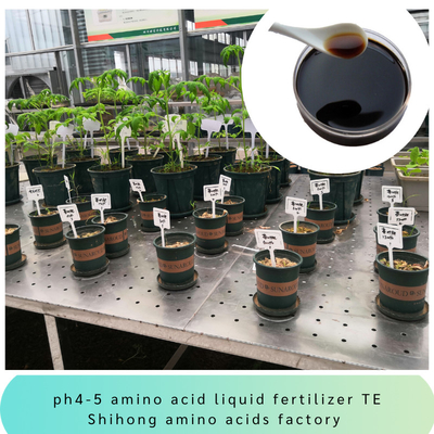 PH 4-6 Amino Acid Chelated Micronutrients Fe Zn B Mn Cu Mo Organic Liquid Fertilizer