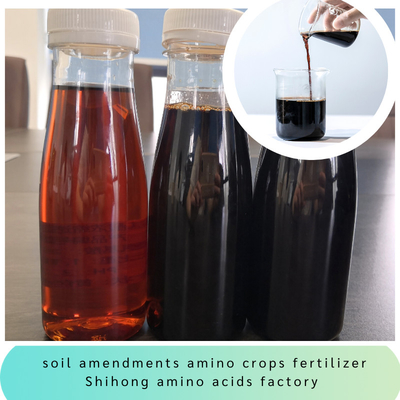 Ph4-6 PH3-5 PH5-7 Ph7-9 Amino Acid Liquid Fertilizer 300g/L-500g/L Sgs For Plants Foliar