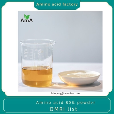 Hydrolysate Protein Amino Acid Organic Fertilizer Amino Acid 80% Powder