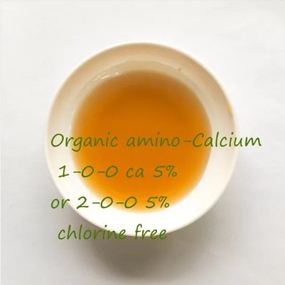 Organic Calcium Nitrogen Fertilizer - Amino Acid - pH 5-7 - Water Flush Application - 2 Year Shelf Life