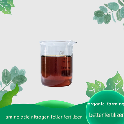 Organic Nitrogen 8%  Amino Acid Biostimulants Fertilizer 2-Year Shelf Life Golden Liquid Material