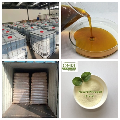 15-1-1 Pure Protein Dry Organic Fish Fertilizer Made From Cod Fish Hydrolysate