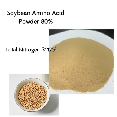 Ph4-6 Amino Plus Foliar Fertilizer Amino Acid Fertilizer 80% Orgnaic Nitrogen14% Chloride Free 65072-01-7