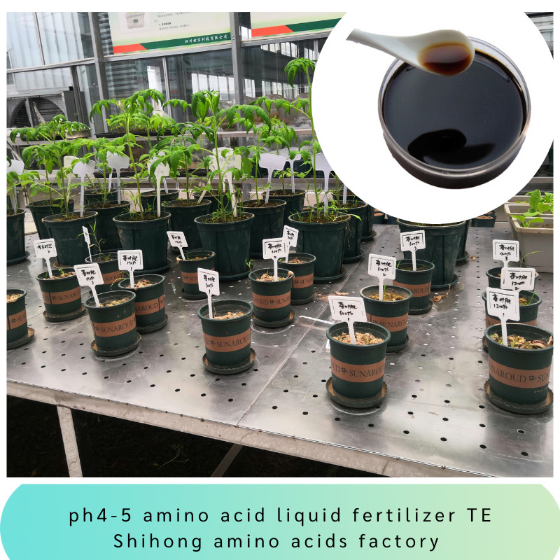 PH 4-6 Amino Acid Chelated Micronutrients Fe Zn B Mn Cu Mo Organic Liquid Fertilizer