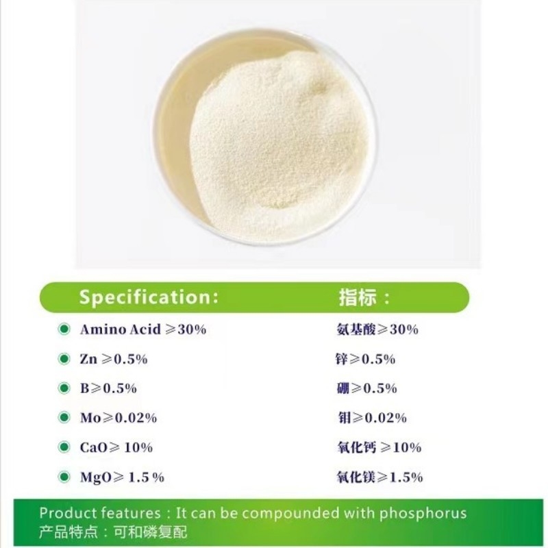 Zinc Calcium Magnesium Amino Acid Chelated  Plant Organic Fertilizer For Vegetables Fruits Herbs