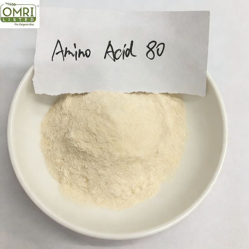 80% Enzymatic Amino Acid Organic Nitrogen 16% Fertilizer Material For Plants